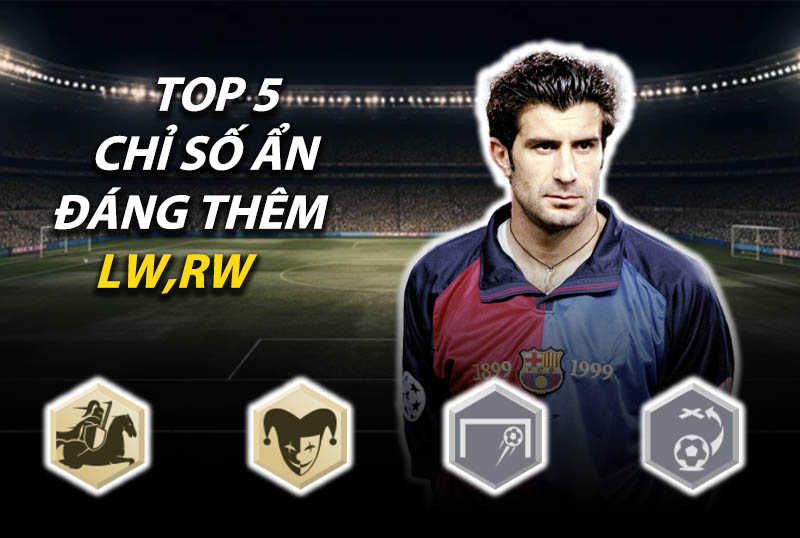 Top 5 chỉ số ẩn đáng thêm cho vị trí tiền đạo cánh (LW/RW) trong FC Online